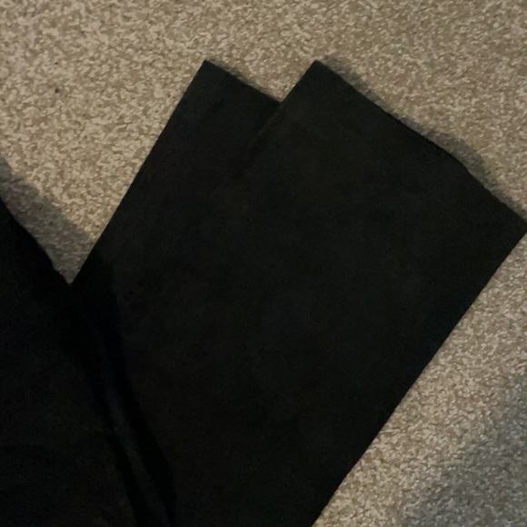 Lily Pulitzer suede washable black high waisted pants NWT size 6 - Picture 4 of 16